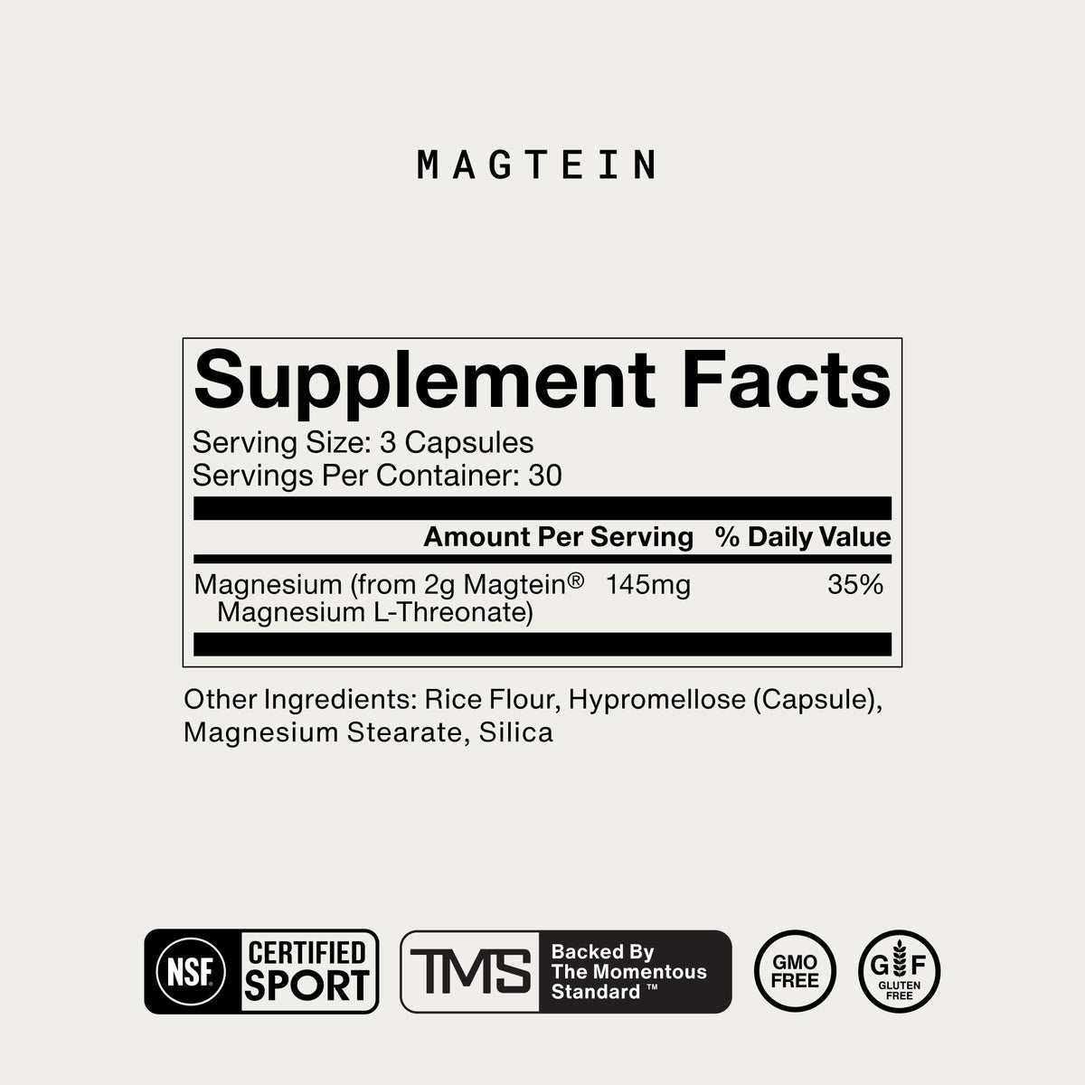 Momentous Magnesium L-Threonate Supplement