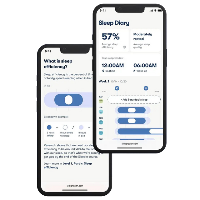 Sleepio Digital CBT-I Sleep Based Program